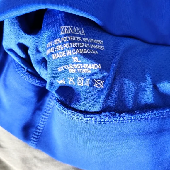 Zenana NWOT Royal Blue Bralette - Picture 4 of 4